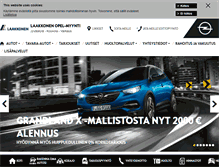 Tablet Screenshot of opel.laakkonen.fi